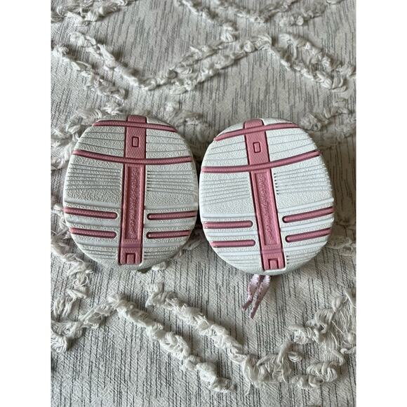 Build A Bear Workshop BABW Skechers Tennis Shoes Sneakers Pink Flower Charm - Picture 2 of 3